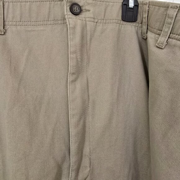Lee Extreme Motion Men's Relaxed Taper Pants Big and Tall Khaki Size 60x28 NWT - Picture 4 of 12